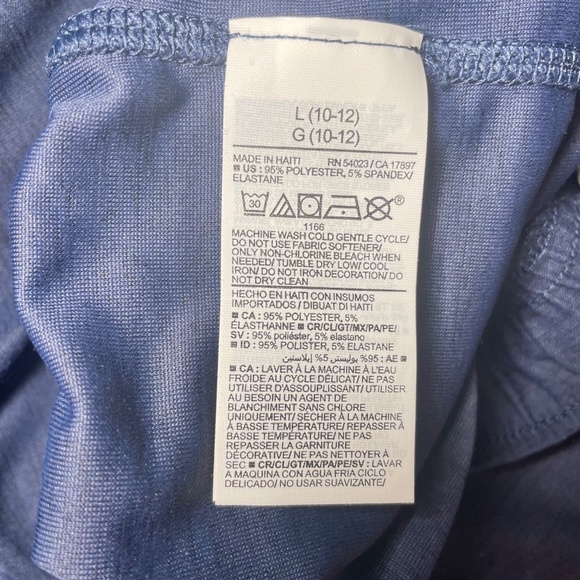 Old Navy Girls breath on joggers blue size Large 10-12yr - Picture 7 of 8